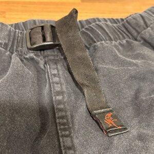 Black Casual shorts with Adjustable Strap